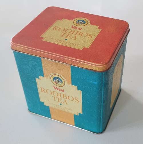 VITAL Rooibos tea tin as per photos