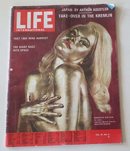 Vintage 1964 LIFE magazine with Chrysler, BP and CALTEX adverts as per photo