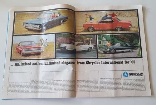 Vintage 1964 LIFE magazine with Chrysler, BP and CALTEX adverts as per photo