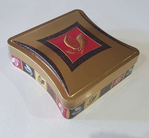 Golden tin as per photos