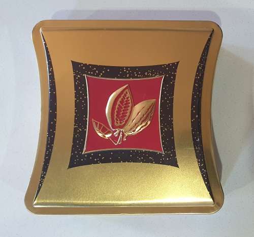 Golden tin as per photos