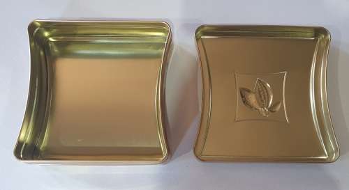 Golden tin as per photos