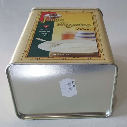 JUNGLE Taystee wheat tin as per photos