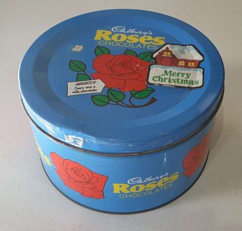 CADBURY ROSES tin as per photos