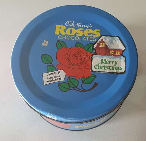 CADBURY ROSES tin as per photos