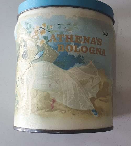 ATHENA`s BOLOGNA tin as per photos