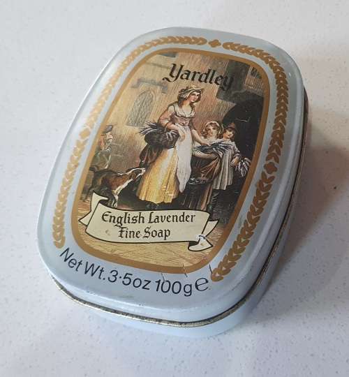YARDLEY tin as per photos
