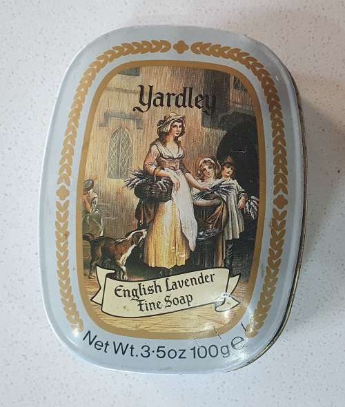 YARDLEY tin as per photos