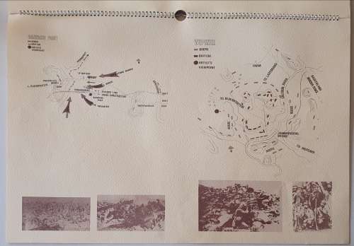 1982 calendar - Battlefields of the Oranje Free State as per photos