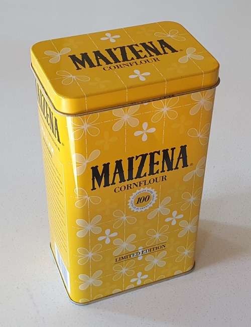 MAIZENA cornflour tin as per photos
