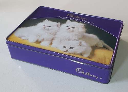 CADBURY`s tin as per photos