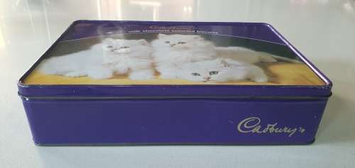 CADBURY`s tin as per photos