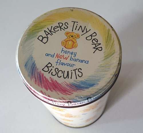 BAKERS Tiny Bears Biscuits tin as per photos