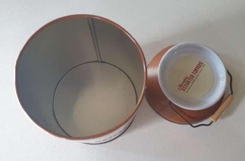 THORNTONS toffees tin as per photos