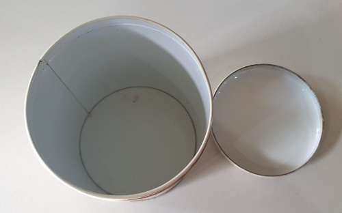Vintage Flower tin as per photos