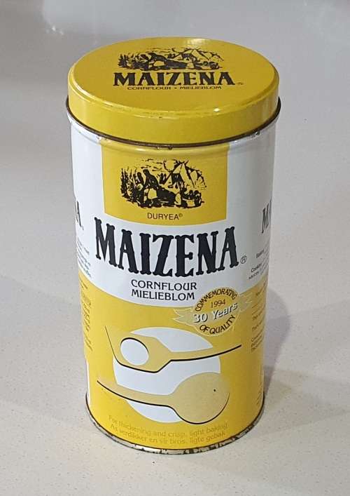 Maizena cornflour tin as per photos
