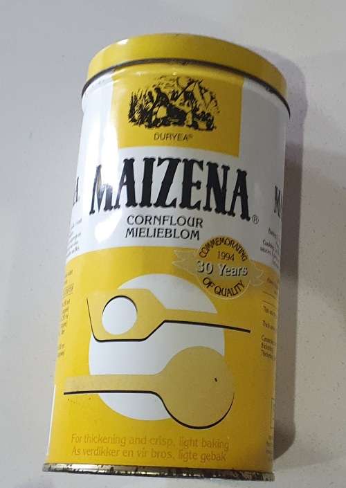 Maizena cornflour tin as per photos