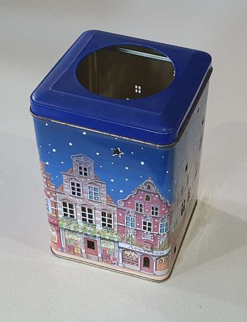 Candle perforated tin as per photos