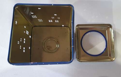 Candle perforated tin as per photos
