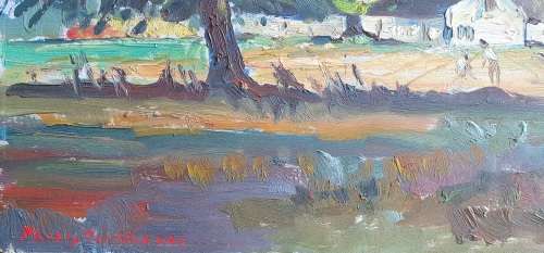 Original unframed oil painting by PHILLIP TERBLANCHE