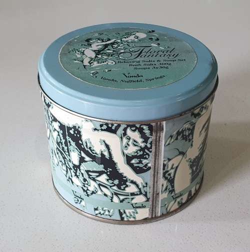 VANDA Floral Fantasy tin as per photos