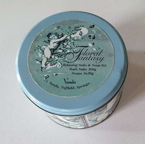 VANDA Floral Fantasy tin as per photos