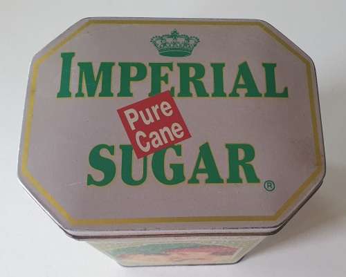 IMPERIAL SUGAR tin as per photos