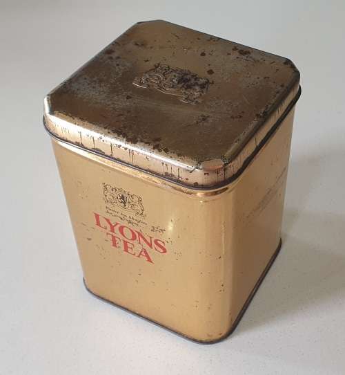 LYONS tea tin as per photos