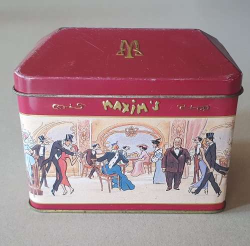 MAXIM`s tin as per photos