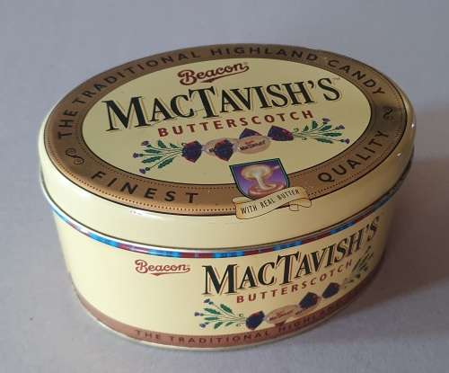 MacTavish`s Butterscotch tin as per photos