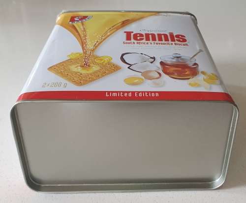 Bakers Tennis biscuit tin as per photos