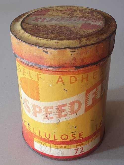 Vintage SPEED FIX tin as per photos