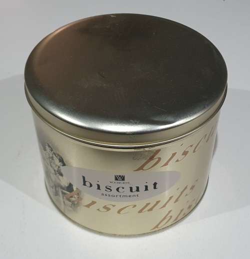 WOOLWORTHS BISCUIT tin as per photos