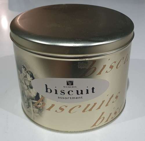 WOOLWORTHS BISCUIT tin as per photos