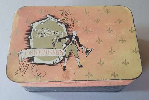 D`ORSAY confectionery tin as per photos