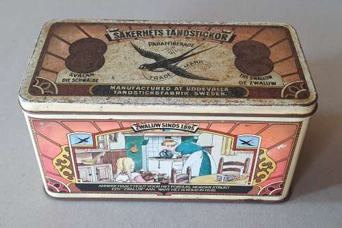Sweden tin as per photos
