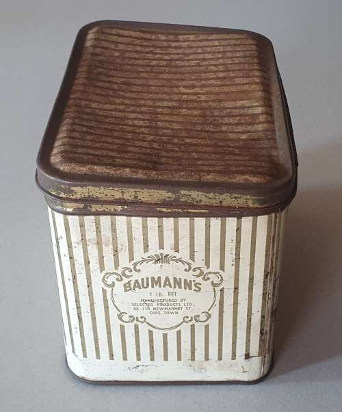 BAUMANN`S 1LB tin as per photos
