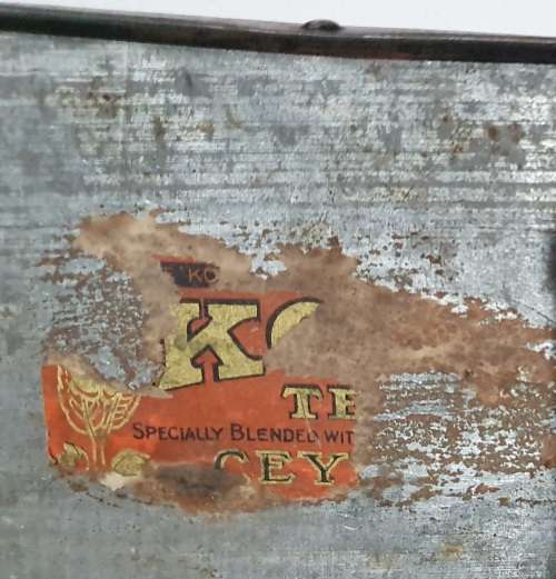 VINTAGE tin as per photos