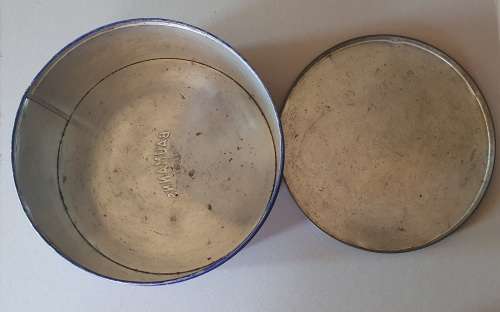 Large BAUMANN`S tin as per photos