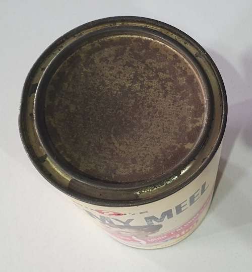 Vintage KREEMY MEEL 2 MINUTE tin as per photos