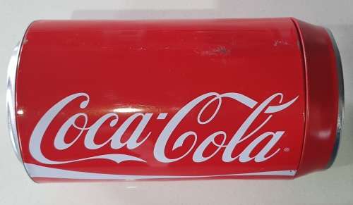 COCA COLA savings tin as per photos