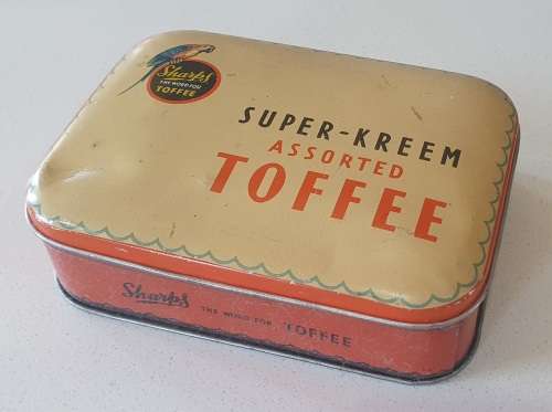 SHARPS SUPER-KREEM TOFFEE tin as per photos