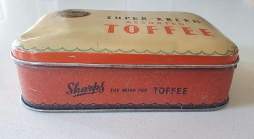 SHARPS SUPER-KREEM TOFFEE tin as per photos