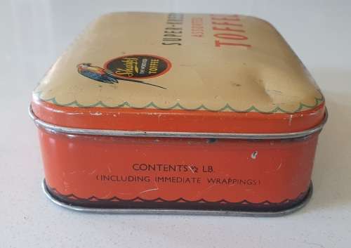 SHARPS SUPER-KREEM TOFFEE tin as per photos