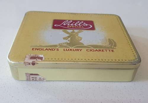 MILLS SPECIAL England`s luxury cigarette tin as per photos