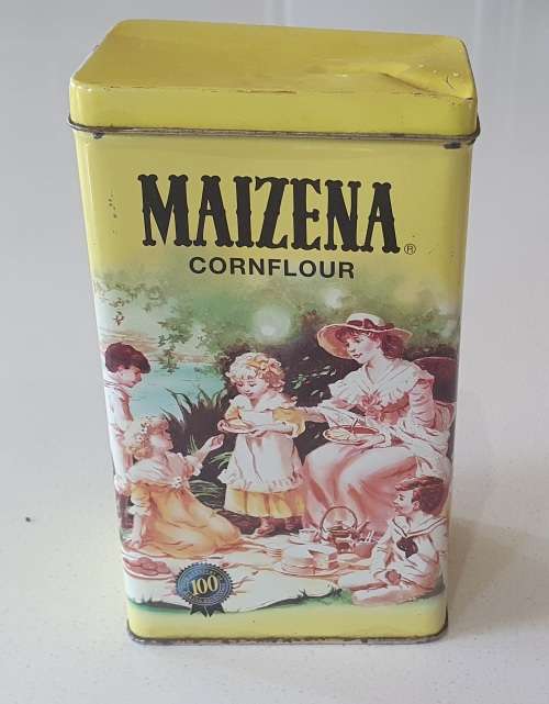 MAIZENA CORNFLOUR tin as per photos