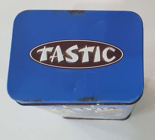 TASTIC Bonnet tin as per photos