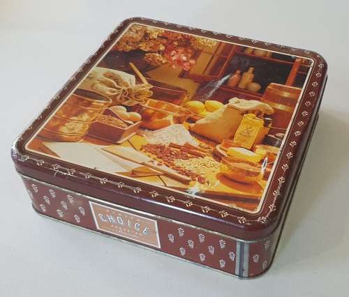 PYOTTS biscuits tin as per photos