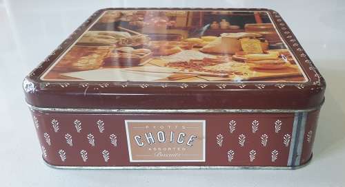 PYOTTS biscuits tin as per photos