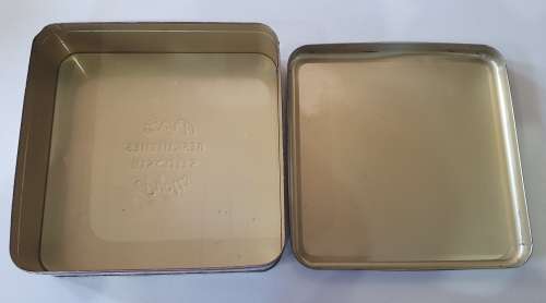 PYOTTS biscuits tin as per photos